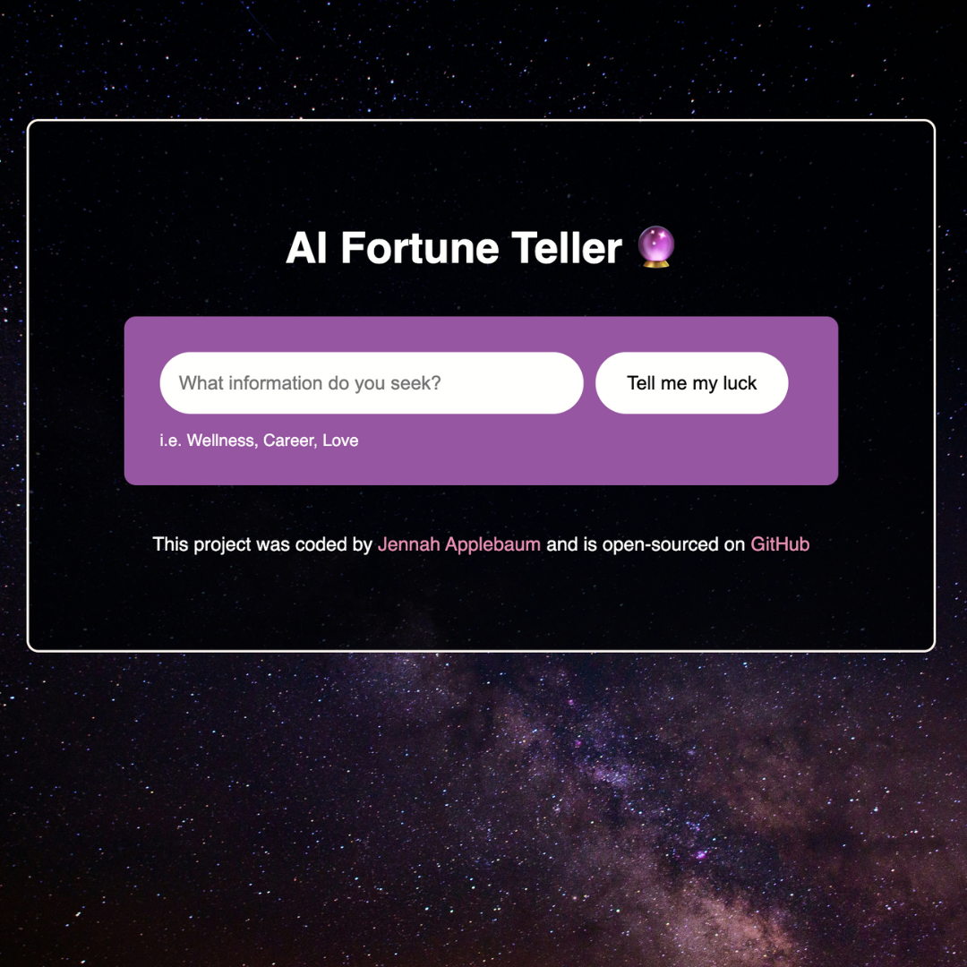 AI Fortune Teller
